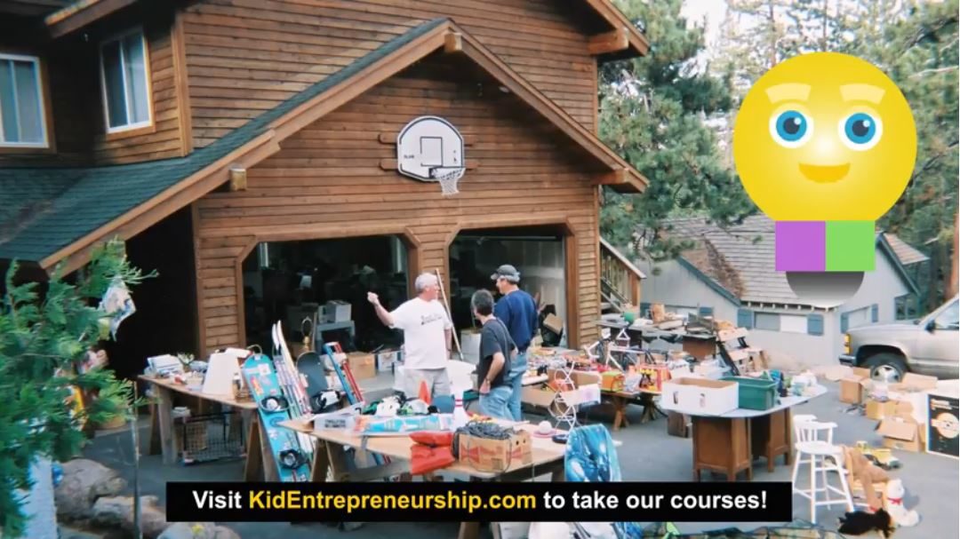 Garage sale business for kids